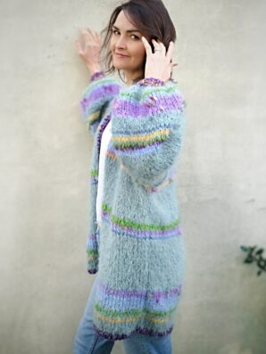 Kardigan Green Joy na zamówienie