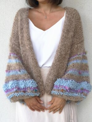 Kardigan Blue Pearl NA ZAMÓWIENIE