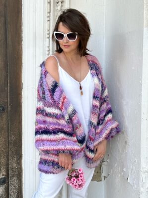 Kardigan Blueberry na zamówienie
