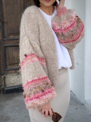 Kardigan Golden Rose na zamówienie