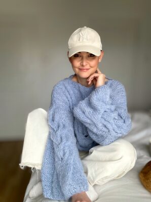 Sweter Ann (niebieski)